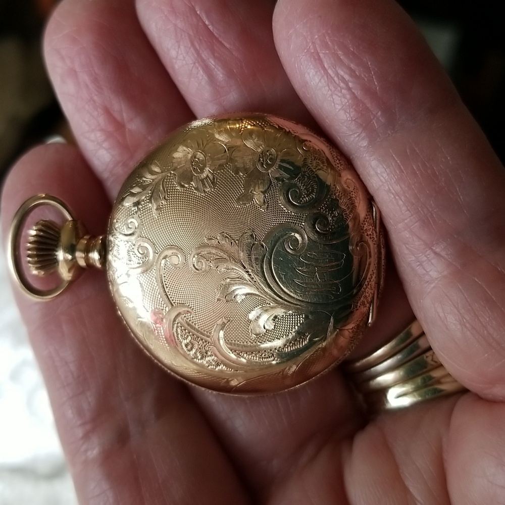 Gold filled Ladies Pocket Watch